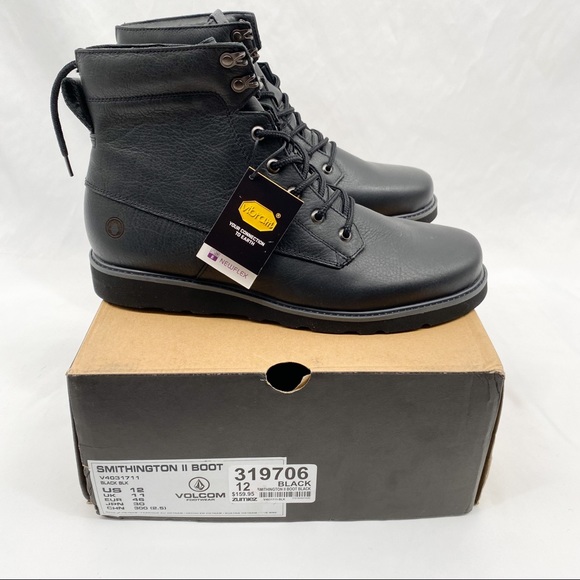 Volcom Smithington II Boots Black Leather - Picture 2 of 8